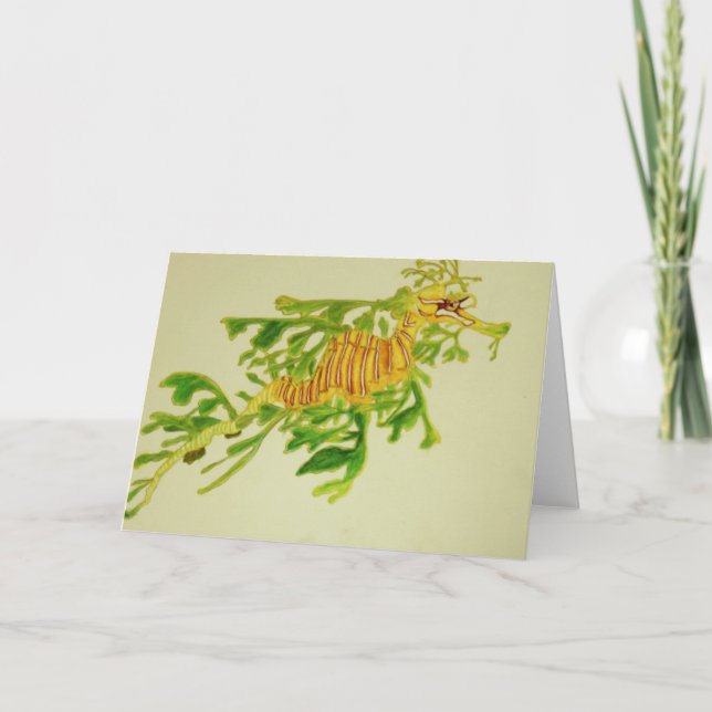 Carte de billet Leafy Sea Dragon (Devant)