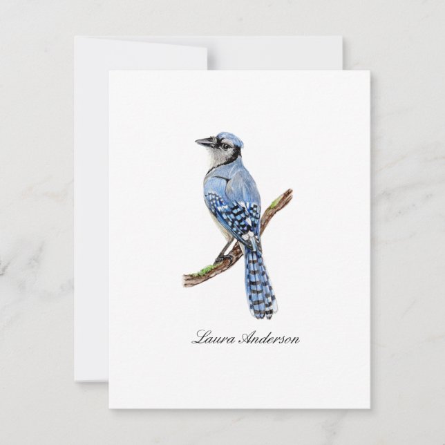 Carte de billet plat Bluejay (Devant)