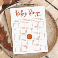 Carte de Bingo pour Baby Shower 'A Little Cutie Pi