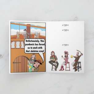 CARTE DE BLAGUE D'HALLOWEEN