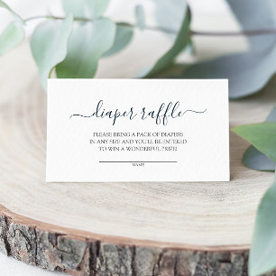 Carte de boîtier à rabat simple Baby shower