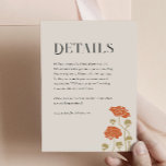 Carte de boîtier Art Nouveau vintage<br><div class="desc">Cette carte de boîtier de la Collection Art Nouveau présente un magnifique design floral vintage qui respire l'élégance moderne. Personnalisez-le avec vos détails facilement et rapidement. Appuyez simplement sur le bouton "customiser" pour réorganiser et formater le style et le placement du texte.</div>