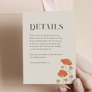 Carte de boîtier Art Nouveau vintage