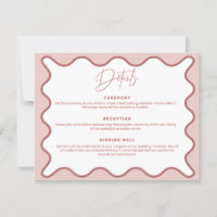 Carte de boîtier avec deux tons rose vif Détails d