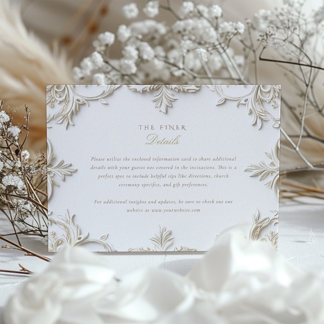 Carte de boîtier Baroque Information & Détails (Créateur téléchargé)