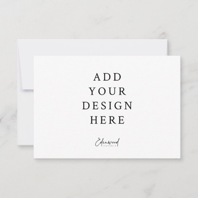 Carte de boîtier de 5 x 3,5 pouces (Devant)