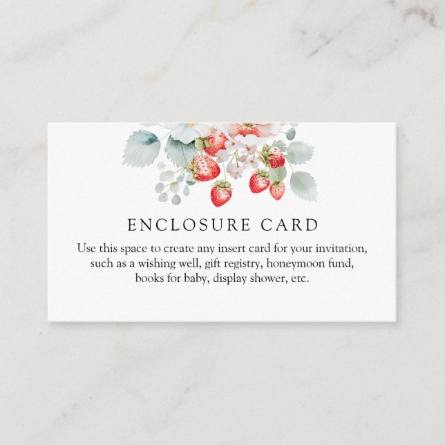 Carte de boîtier de douche à fraise (Devant)