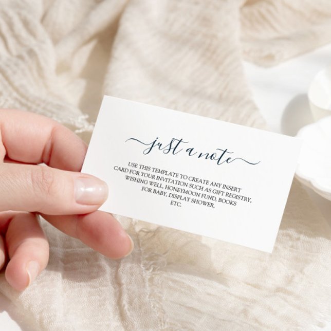 Carte de boîtier d'insertion de Mariage minimalist (Créateur téléchargé)