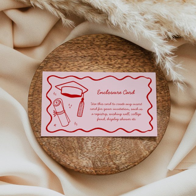 Carte de boîtier Doodle Rose Insérez Personnalisé  (Créateur téléchargé)