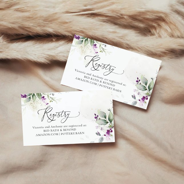 Carte de boîtier du registre de verdure pourpre (Créateur téléchargé)