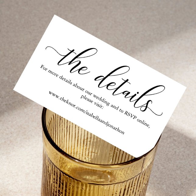 Carte de boîtier du site Web Mariage de calligraph (Créateur téléchargé)