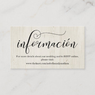 Carte de boîtier du site Web Mariage de calligraph