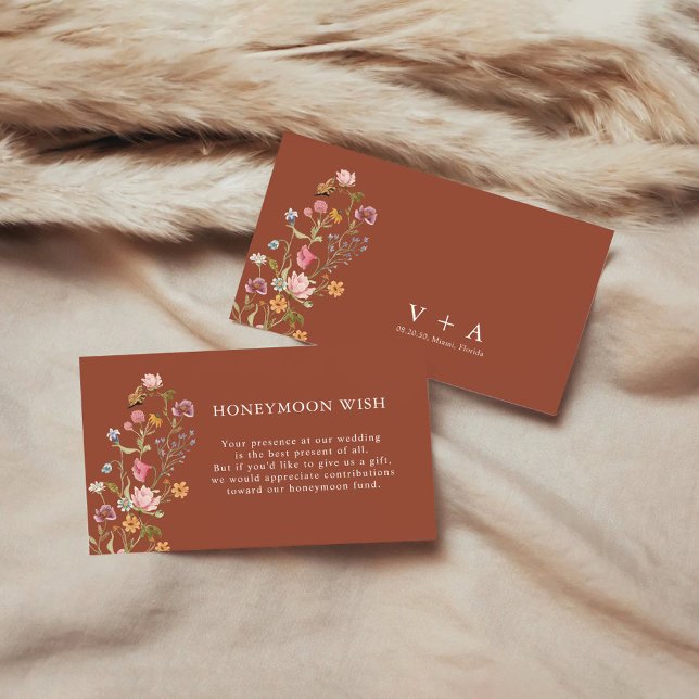 Carte de boîtier fleur sauvage Wish Lune de miel (Créateur téléchargé)