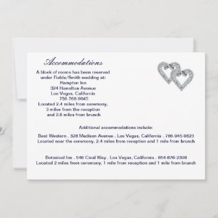 Carte de boîtier Ice Blue Hearts personnalisée