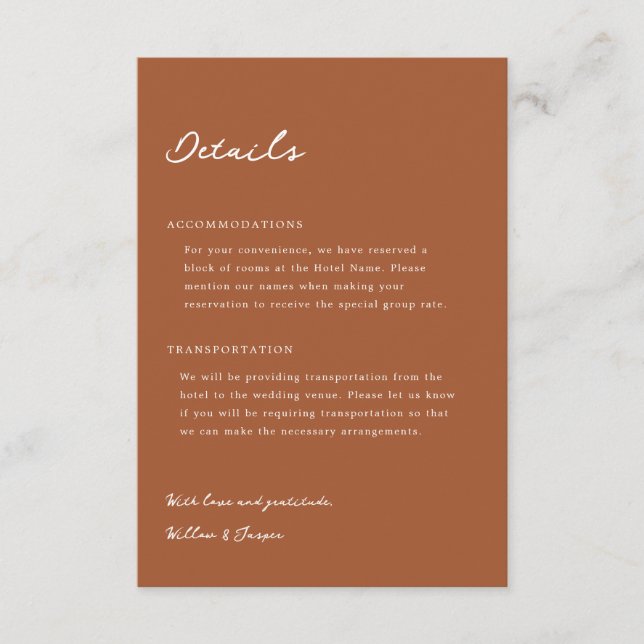 Carte de boîtier Mariage Pensacola (Devant)