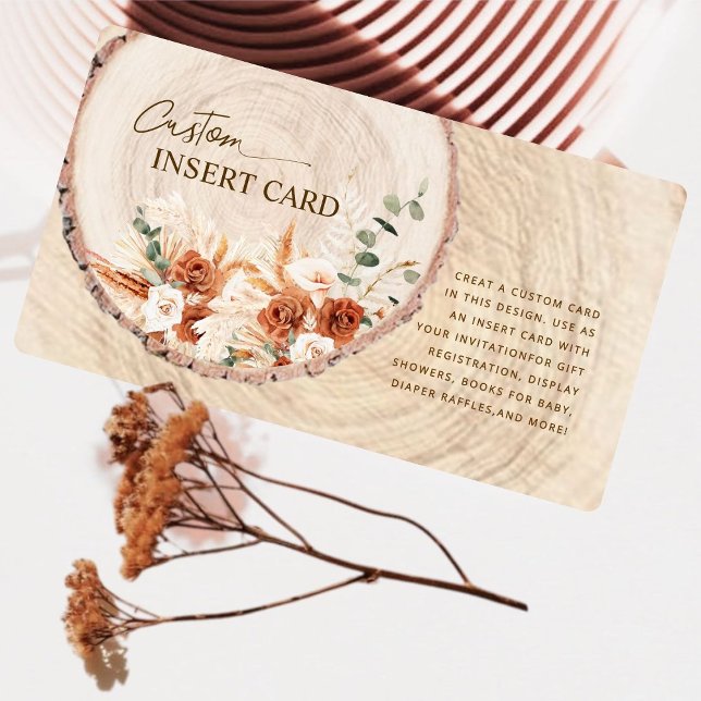 Carte de boîtier Mariage Rustique pour grains coup (Créateur téléchargé)