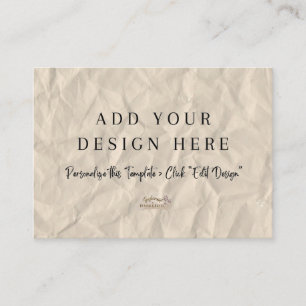 Carte de boîtier neutre de 3,5 po x 2,5 po