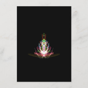 Carte de boîtier Peacock Abstrait