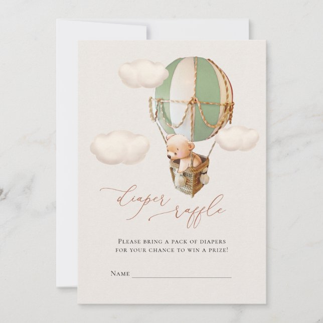 Carte de boîtier pour rabats de couches d'ours (Devant)