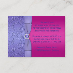 Carte de boîtier violet à puce à puce à puce Fuchs