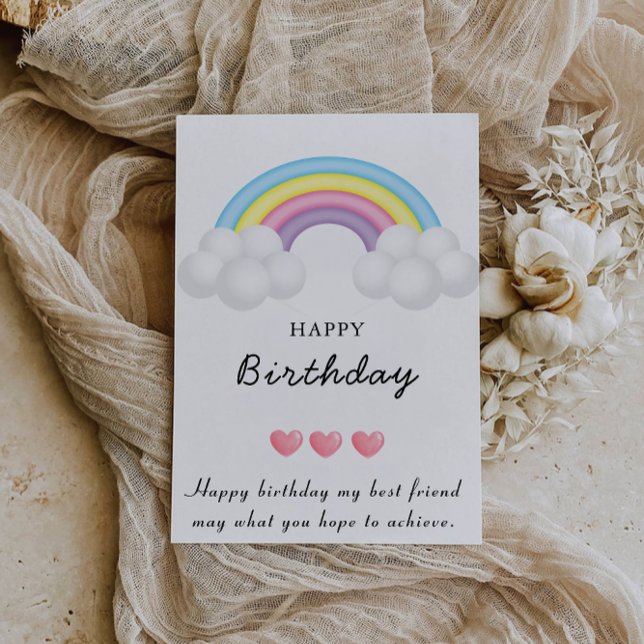 Carte de Bon Anniversaire à Imprimer (Happy Birthday Printable Card)