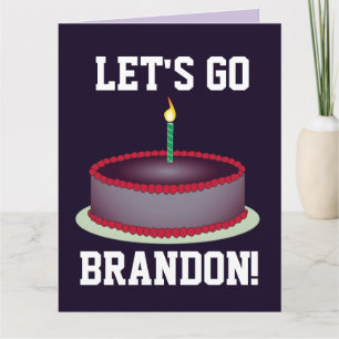 CARTE DE BON ANNIVERSAIRE ! ALLONS-Y BRANDON !