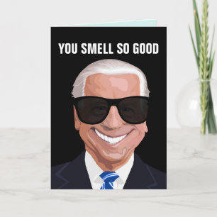 CARTE DE BON ANNIVERSAIRE JOE BIDEN DRÔLE GRANDE