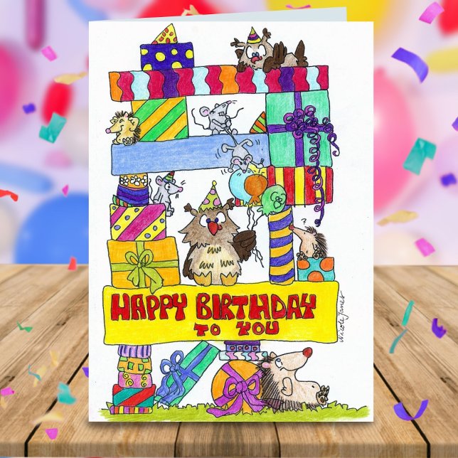 carte de BON ANNIVERSAIRE par Nicole Janes (Créateur téléchargé)