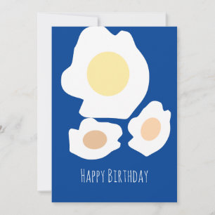 Carte de Bon Anniversaire Petit Déjeuner Brunch Tr