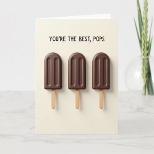 Carte de bonbons glacés Sweet Pops