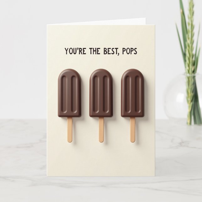 Carte de bonbons glacés Sweet Pops (Devant)
