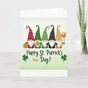 Carte de Bonne Fête de la Saint-Patrick pour Mamie
