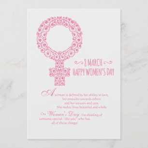 Carte de Bonne Fête des Femmes