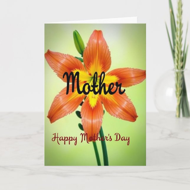 Carte de Bonne Fête Maman à pois (Devant)