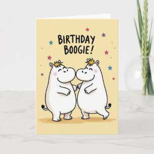 Carte de Boogie de Créature Joyeuse