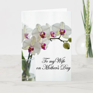 Carte de bouquet de fête des mères éthérée