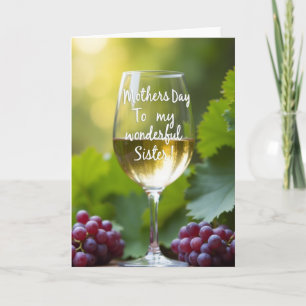 Carte de Bouquet de Vin des Sœurs