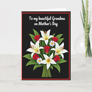 Carte de bouquet Élégantes mamans