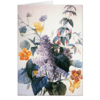Carte de bouquet Redoute Lilac