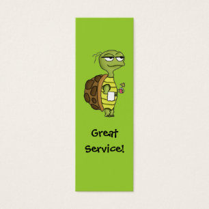 Carte de bout de serveur de restaurant