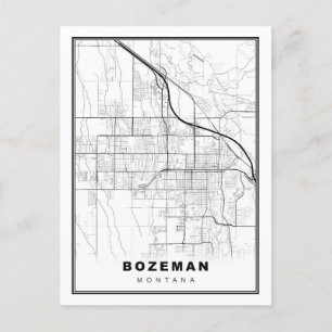 Carte de Bozeman