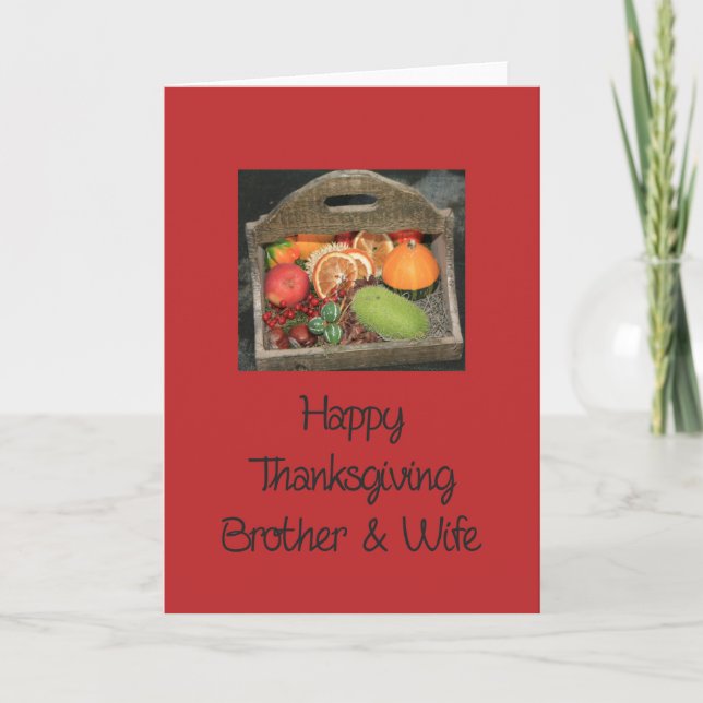 Carte de Brother (Devant)
