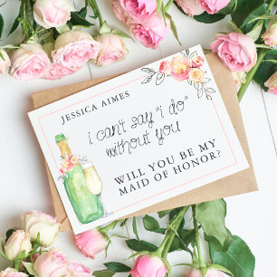 Carte de brunch de mariage Brunch & Bubbly demoise
