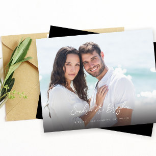 Carte de Budget Photo H MOD Chic 8 Save the Date