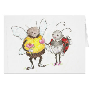 carte de bugs d'amour