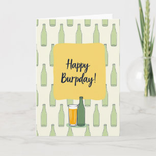 Carte de Buisson Anniversaire Fantaisiste