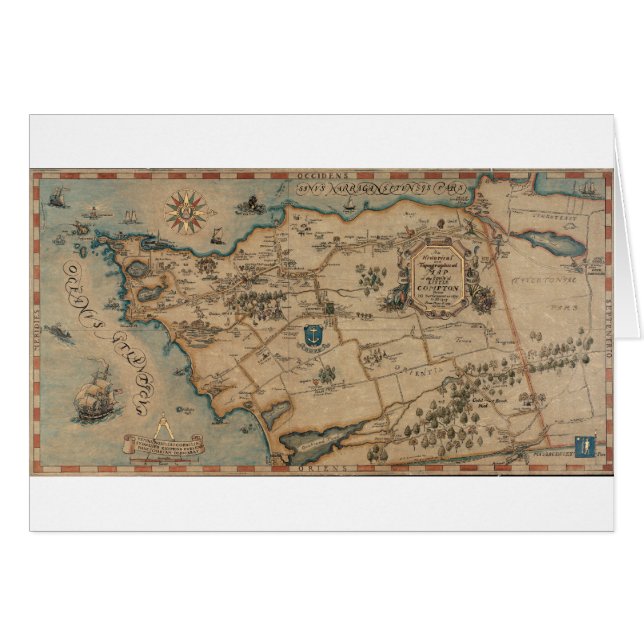 Carte de Burleigh (Devant horizontal)