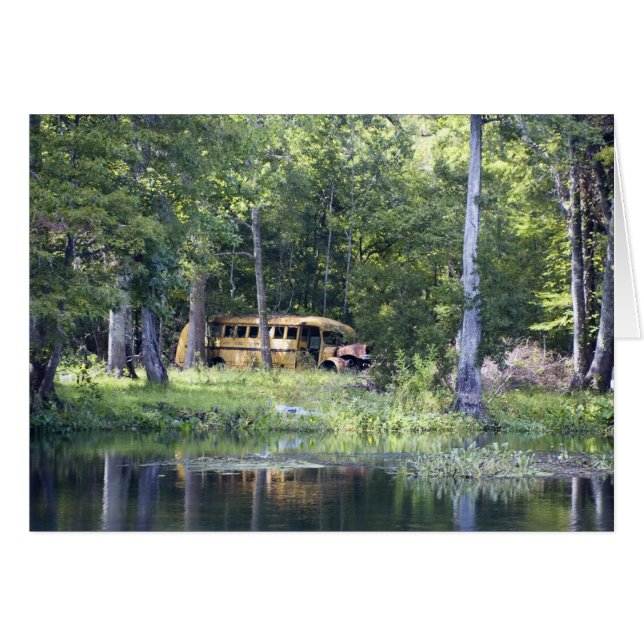 Carte de bus abandonnée (Devant horizontal)