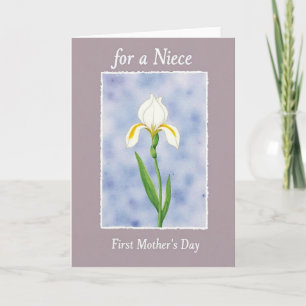 Carte de cadre floral aquarelle