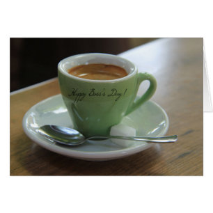 Carte de café de jour du patron